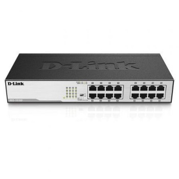 Switch D-Link DGS-1016D 16 Puertos/ RJ-45 Gigabit 10/100/1000 Switch D-Link DGS-1016D 16 Puertos/ RJ-45 Gigabit 10/100/1000