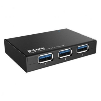 Hub USB 3.0 con Alimentación Externa D-Link DUB-1340/ 4xUSB Hub USB 3.0 con Alimentación Externa D-Link DUB-1340/ 4xUSB
