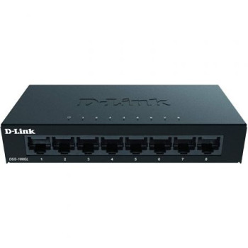 Switch D-Link DGS-108GL 8 Puertos/ RJ-45 10/100/1000 Switch D-Link DGS-108GL 8 Puertos/ RJ-45 10/100/1000