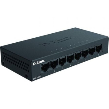 Switch D-Link DGS-108GL 8 Puertos/ RJ-45 10/100/1000 Switch D-Link DGS-108GL 8 Puertos/ RJ-45 10/100/1000