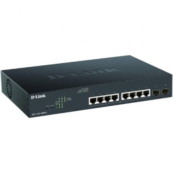 Switch D-Link DGS-1100-10MPV2 10 Puertos/ RJ-45 Gigabit 10/100/1000 PoE/ SFP Switch D-Link DGS-1100-10MPV2 10 Puertos/ RJ-45 Gigabit 10/100/1000 PoE/ SFP