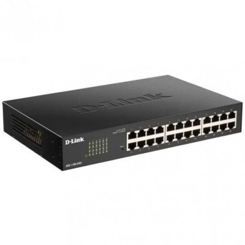 Switch Gestionable D-Link DGS-1100-24PV2 24 Puertos/ RJ-45 Gigabit 10/100/1000 PoE Switch Gestionable D-Link DGS-1100-24PV2 24 Puertos/ RJ-45 Gigabit 10/100/1000 PoE
