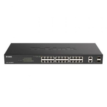 Switch Gestionable D-Link DGS-1100-26MPV2 26 Puertos/ RJ-45 10/100/1000/ SFP/ PoE Switch Gestionable D-Link DGS-1100-26MPV2 26 Puertos/ RJ-45 10/100/1000/ SFP/ PoE