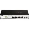 Switch Gestionado D-Link DGS-1210-08P/ 8 Puertos/ RJ45 10/100/1000/ SFP/ PoE