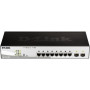 Switch Gestionado D-Link DGS-1210-08P/ 8 Puertos/ RJ45 10/100/1000/ SFP/ PoE