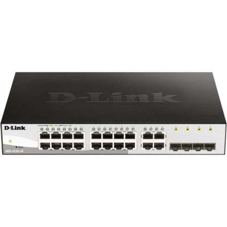 Switch Gestionado D-Link DGS-1210-16 16 Puertos/ Gigabit 10/100/1000/ SFP Switch Gestionado D-Link DGS-1210-16 16 Puertos/ Gigabit 10/100/1000/ SFP