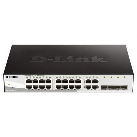 Switch D-Link DGS-1210-20/ 20 Puertos/ RJ45 10/100/1000/ SFP Switch D-Link DGS-1210-20/ 20 Puertos/ RJ45 10/100/1000/ SFP