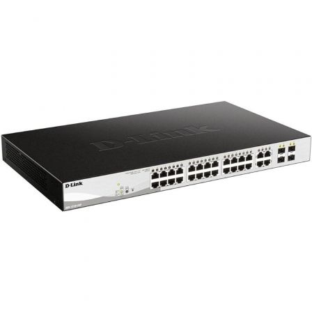 Switch Gestionado D-Link DGS-1210-24P 24 Puertos/ RJ-45 10/100/1000/ PoE/ SFP Switch Gestionado D-Link DGS-1210-24P 24 Puertos/ RJ-45 10/100/1000/ PoE/ SFP