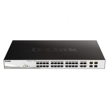 Switch D-Link DGS-1210-28P 28 Puertos RJ45/ 10/100/1000/ SFT/ PoE Switch D-Link DGS-1210-28P 28 Puertos RJ45/ 10/100/1000/ SFT/ PoE