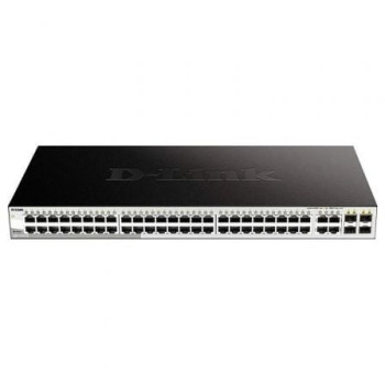 Switch D-Link DGS-1210-52 Smart+ 52 Puertos/ RJ-45 10/100/1000/ SFP Switch D-Link DGS-1210-52 Smart+ 52 Puertos/ RJ-45 10/100/1000/ SFP