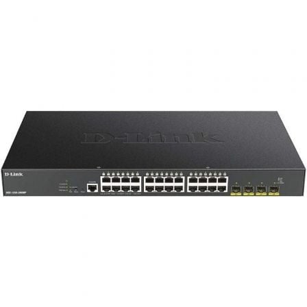Switch Gestionado D-Link Smart DGS-1250-28XMP 28 Puertos/ RJ-45 10/100/1000 PoE/ SFP Switch Gestionado D-Link Smart DGS-1250-28XMP 28 Puertos/ RJ-45 10/100/1000 PoE/ SFP