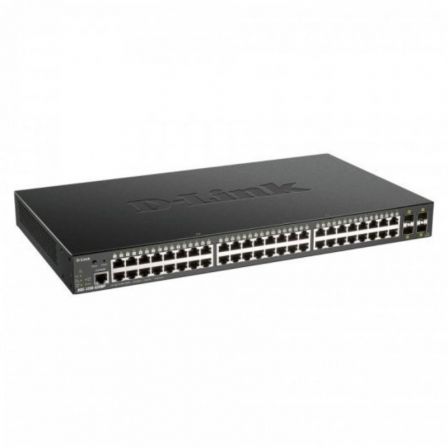 Switch Gestionado D-Link Smart DGS-1250-52XMP 52 Puertos/ RJ-45 10/100/1000 PoE/ SFP Switch Gestionado D-Link Smart DGS-1250-52XMP 52 Puertos/ RJ-45 10/100/1000 PoE/ SFP