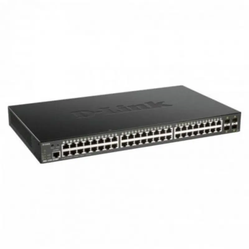 Switch Gestionado D-Link Smart DGS-1250-52XMP 52 Puertos/ RJ-45 10/100/1000 PoE/ SFP Switch Gestionado D-Link Smart DGS-1250-52XMP 52 Puertos/ RJ-45 10/100/1000 PoE/ SFP