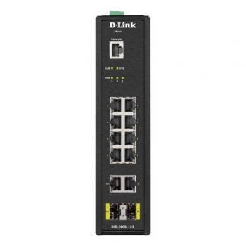 Switch Gestionable D-Link DIS-200G-12S 12 Puertos/ Gigabit 10/100/1000/ SFP Switch Gestionable D-Link DIS-200G-12S 12 Puertos/ Gigabit 10/100/1000/ SFP