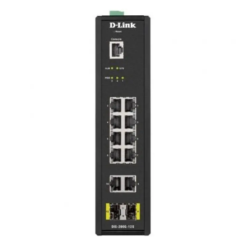 Switch Gestionable D-Link DIS-200G-12S 12 Puertos/ Gigabit 10/100/1000/ SFP Switch Gestionable D-Link DIS-200G-12S 12 Puertos/ Gigabit 10/100/1000/ SFP