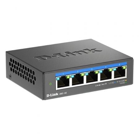 Switch D-Link DMS-105 5 Puertos/ RJ-45 10/100/1000 Switch D-Link DMS-105 5 Puertos/ RJ-45 10/100/1000