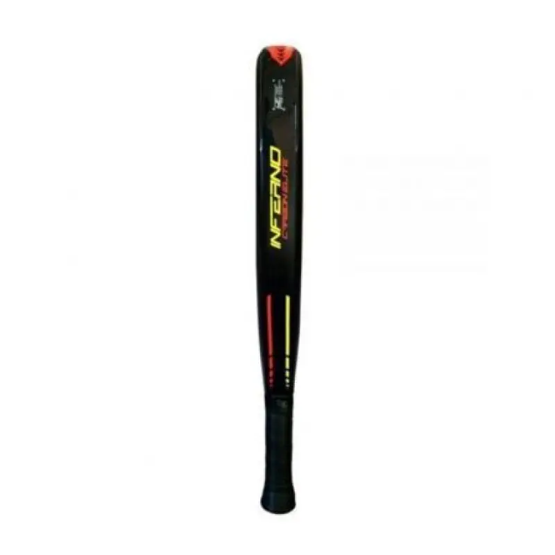 Pala de Pádel Dunlop Inferno Carbon Elite 2022/ Naranja y Amarilla Pala de Pádel Dunlop Inferno Carbon Elite 2022/ Naranja y Amarilla