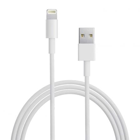 Cable USB Lightning Duracell USB5022W/ USB Macho - Lightning Macho/ 2m/ Blanco Cable USB Lightning Duracell USB5022W/ USB Macho - Lightning Macho/ 2m/ Blanco