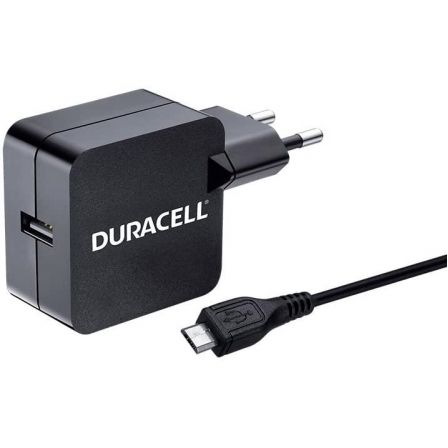Cargador de Pared Duracell DMAC10-EU/ 1xUSB/ 2.4A Cargador de Pared Duracell DMAC10-EU/ 1xUSB/ 2.4A