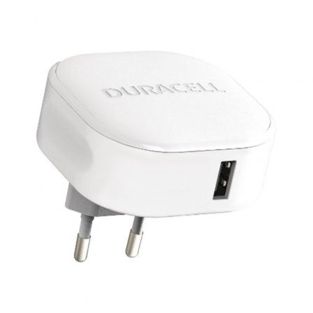 Cargador de Pared Duracell DRACUSB12W-EU/ 1xUSB/ 2.4A Cargador de Pared Duracell DRACUSB12W-EU/ 1xUSB/ 2.4A