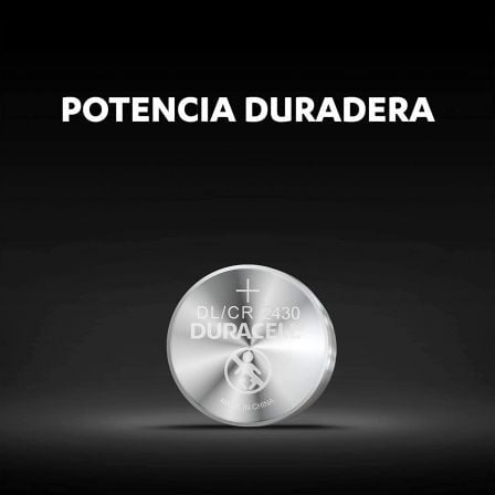 Pila de Botón Duracell CR2430/ 3V Pila de Botón Duracell CR2430/ 3V