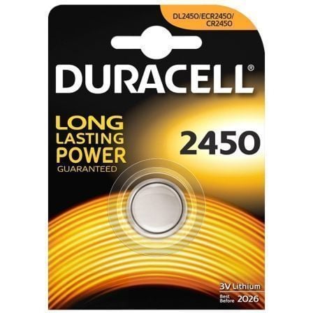 Pila de Botón Duracell CR2450/ 3V Pila de Botón Duracell CR2450/ 3V