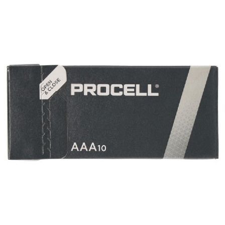 Pack de 10 Pilas AAA L03 Duracell PROCELL ID2400IPX10/ 1.5V/ Alcalinas Pack de 10 Pilas AAA L03 Duracell PROCELL ID2400IPX10/ 1.5V/ Alcalinas