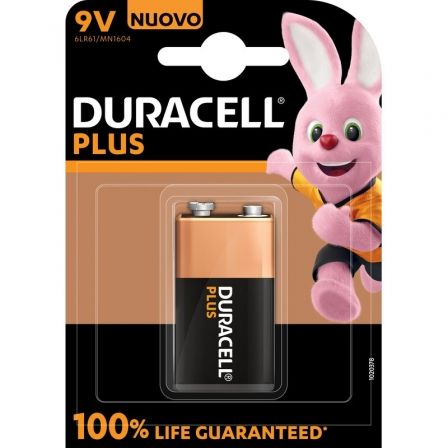 Pila Duracell Plus MN1604/ 9V/ Alcalina Pila Duracell Plus MN1604/ 9V/ Alcalina