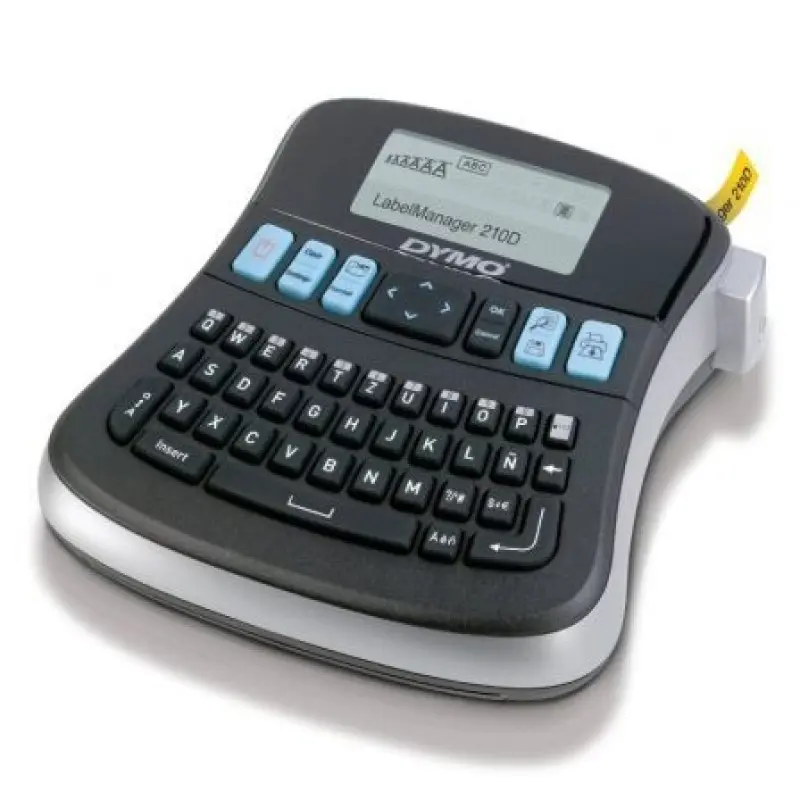Rotuladora Electrónica Dymo LabelManager 210D+/ Negra Rotuladora Electrónica Dymo LabelManager 210D+/ Negra