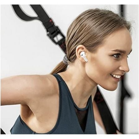 Auriculares Bluetooth Elbe ABTWS-003-B con estuche de carga/ Autonomía 5h/ Blancos Auriculares Bluetooth Elbe ABTWS-003-B con estuche de carga/ Autonomía 5h/ Blancos