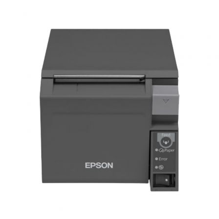 Impresora de Tickets Epson TM-T70II/ Térmica/ Ancho papel 80mm/ USB-RS232/ Negra Impresora de Tickets Epson TM-T70II/ Térmica/ Ancho papel 80mm/ USB-RS232/ Negra