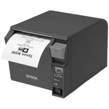 Impresora de Tickets Epson TM-T70II/ Térmica/ Ancho papel 80mm/ USB-Ethernet/ Negra Impresora de Tickets Epson TM-T70II/ Térmica/ Ancho papel 80mm/ USB-Ethernet/ Negra