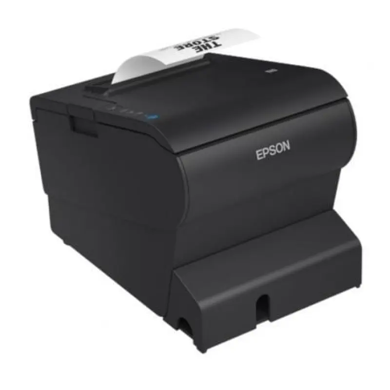Impresora de Tickets Epson TM-T88 VII PS/ Térmica/ Ancho papel 80mm/ USB-Ethernet/ Negra Impresora de Tickets Epson TM-T88 VII PS/ Térmica/ Ancho papel 80mm/ USB-Ethernet/ Negra
