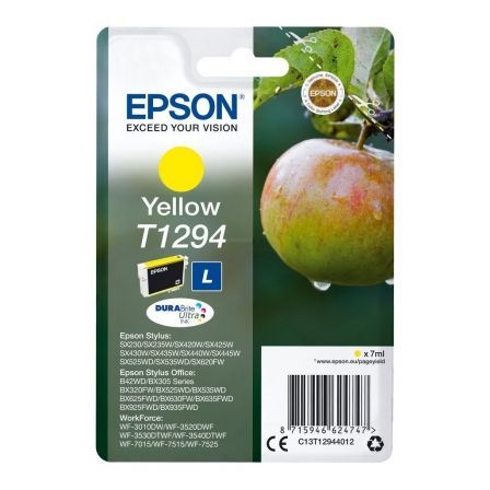 Cartucho de Tinta Original Epson T1294/ Amarillo Cartucho de Tinta Original Epson T1294/ Amarillo