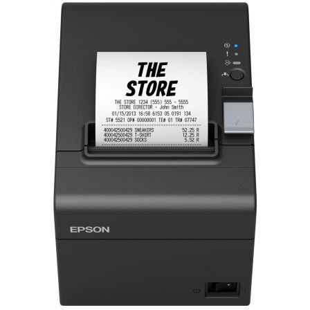Impresora de Tickets Epson TM-T20III/ Térmica/ Ancho papel 80mm/ USB-RS232/ Negra Impresora de Tickets Epson TM-T20III/ Térmica/ Ancho papel 80mm/ USB-RS232/ Negra