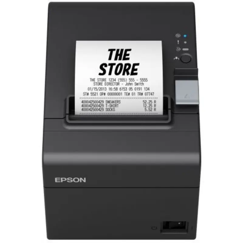 Impresora de Tickets Epson TM-T20III/ Térmica/ Ancho papel 80mm/ USB-RS232/ Negra Impresora de Tickets Epson TM-T20III/ Térmica/ Ancho papel 80mm/ USB-RS232/ Negra