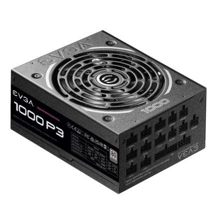 Fuente de Alimentación EVGA 1000 P3 Supernova/ 1000W/ Ventilador 13.5cm/ 80 Plus Platinum Fuente de Alimentación EVGA 1000 P3 Supernova/ 1000W/ Ventilador 13.5cm/ 80 Plus Platinum