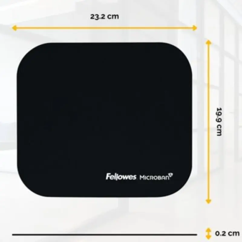 Alfombrilla Fellowes Estándar 5933907/ 20 x 232 x 199mm Alfombrilla Fellowes Estándar 5933907/ 20 x 232 x 199mm