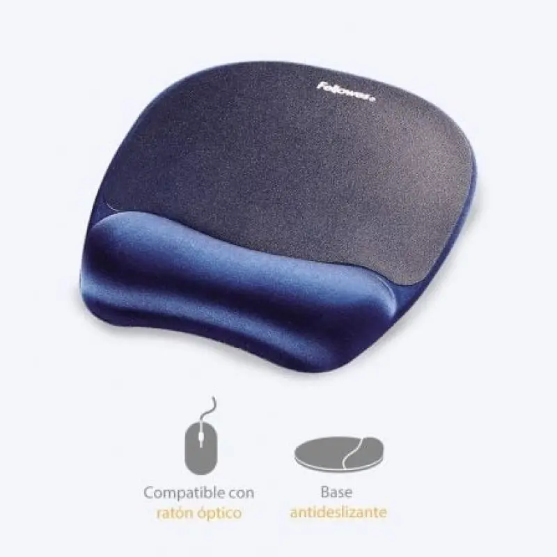 Alfombrilla Ergonómica Fellowes 9172801/ 20 x 196 x 230mm/ Azul Alfombrilla Ergonómica Fellowes 9172801/ 20 x 196 x 230mm/ Azul