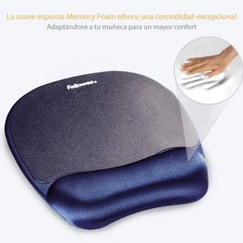Alfombrilla Ergonómica Fellowes 9172801/ 20 x 196 x 230mm/ Azul Alfombrilla Ergonómica Fellowes 9172801/ 20 x 196 x 230mm/ Azul
