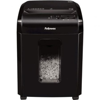 Destructora Fellowes 10M/ Corte en Partículas de 2 x 12mm/ Negra Destructora Fellowes 10M/ Corte en Partículas de 2 x 12mm/ Negra