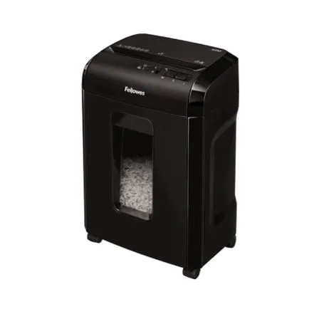 Destructora Fellowes 10M/ Corte en Partículas de 2 x 12mm/ Negra Destructora Fellowes 10M/ Corte en Partículas de 2 x 12mm/ Negra