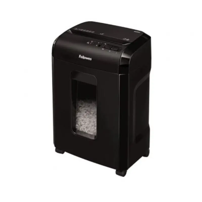 Destructora Fellowes 10M/ Corte en Partículas de 2 x 12mm/ Negra Destructora Fellowes 10M/ Corte en Partículas de 2 x 12mm/ Negra