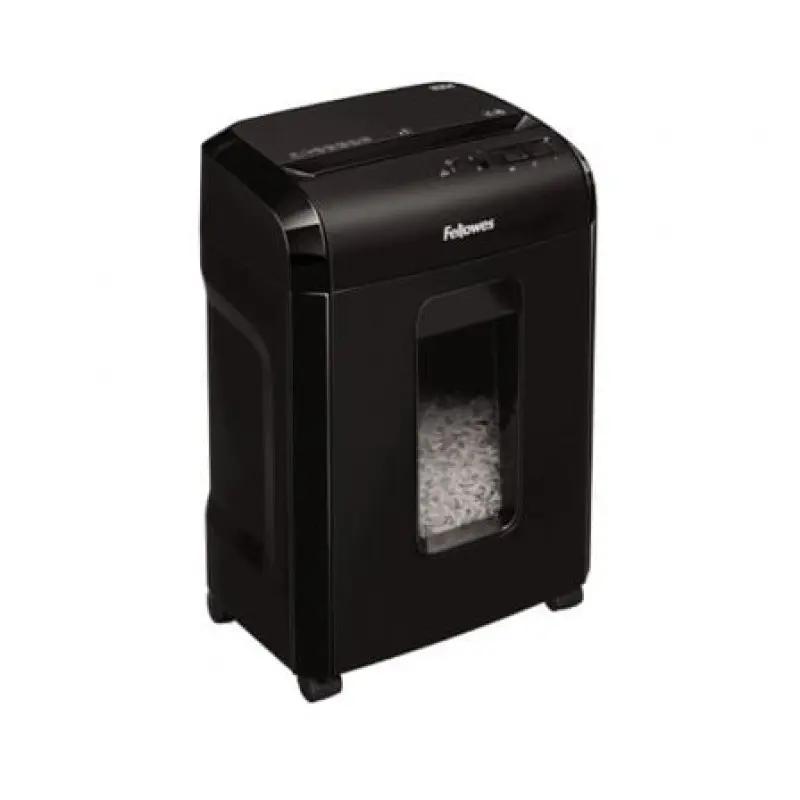 Destructora Fellowes 10M/ Corte en Partículas de 2 x 12mm/ Negra Destructora Fellowes 10M/ Corte en Partículas de 2 x 12mm/ Negra