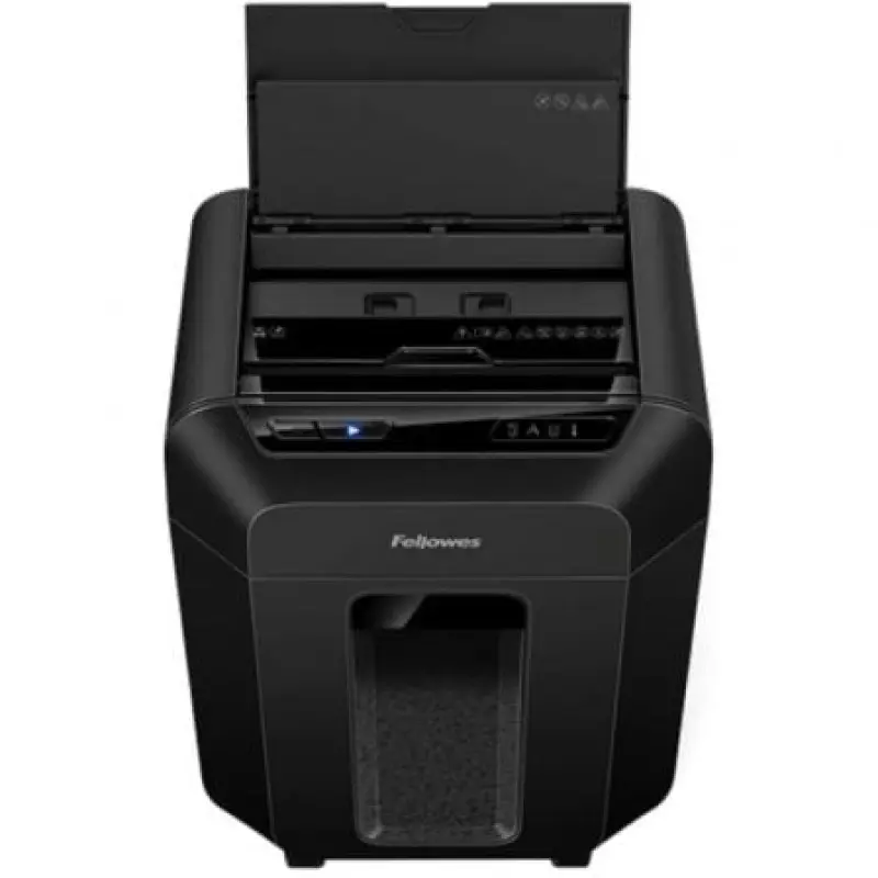 Destructora Fellowes 80M/ Mini Corte de 4 x 12mm/ Negra Destructora Fellowes 80M/ Mini Corte de 4 x 12mm/ Negra