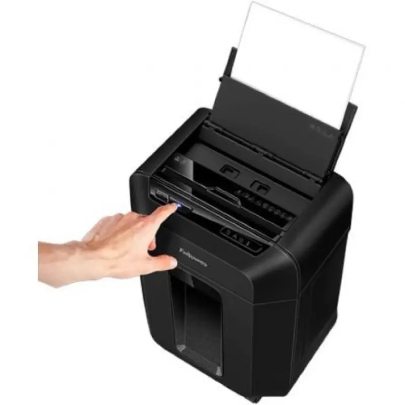 Destructora Fellowes 80M/ Mini Corte de 4 x 12mm/ Negra Destructora Fellowes 80M/ Mini Corte de 4 x 12mm/ Negra