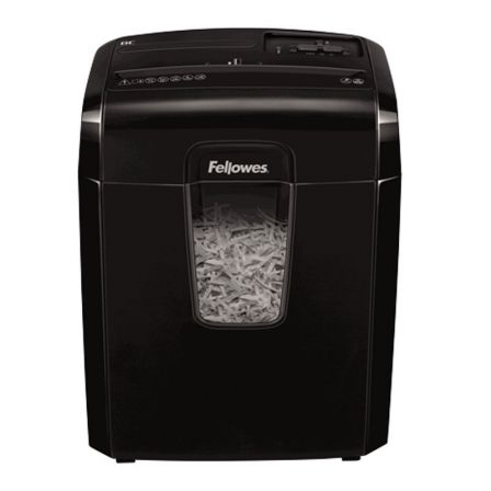 Destructora Fellowes 8C/ Corte en Partículas de 4 x 35mm/ Negra Destructora Fellowes 8C/ Corte en Partículas de 4 x 35mm/ Negra