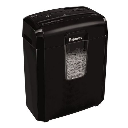Destructora Fellowes 8CD/ Corte en Partículas de 4 x 35mm/ Negra Destructora Fellowes 8CD/ Corte en Partículas de 4 x 35mm/ Negra