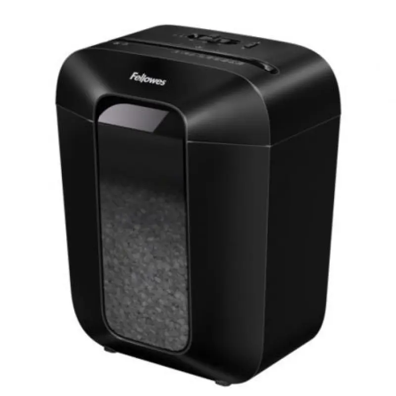 Destructora Fellowes LX41/ Minicorte de 4 x 12mm/ Negra Destructora Fellowes LX41/ Minicorte de 4 x 12mm/ Negra