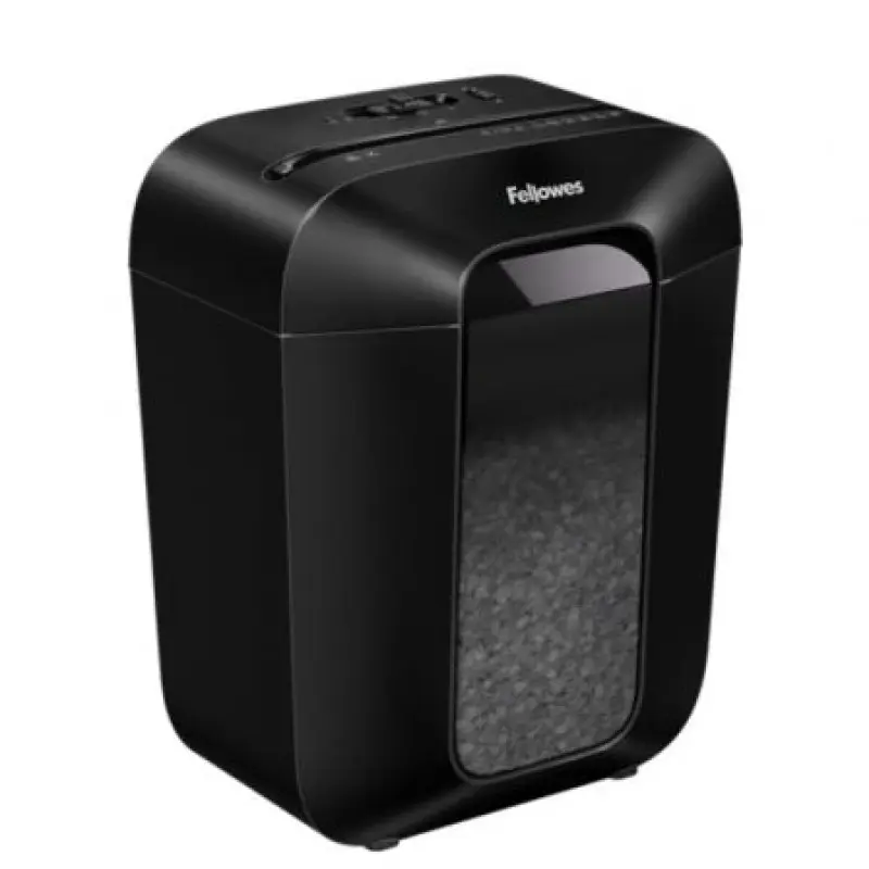 Destructora Fellowes LX41/ Minicorte de 4 x 12mm/ Negra Destructora Fellowes LX41/ Minicorte de 4 x 12mm/ Negra